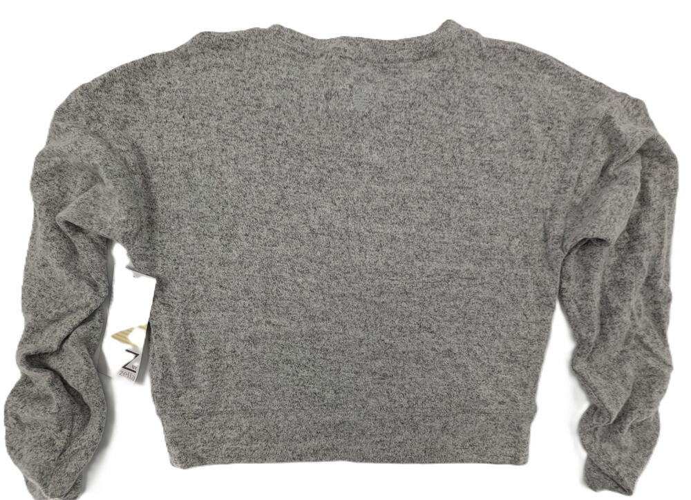 Zella Girls Grey Long Sleeve Top